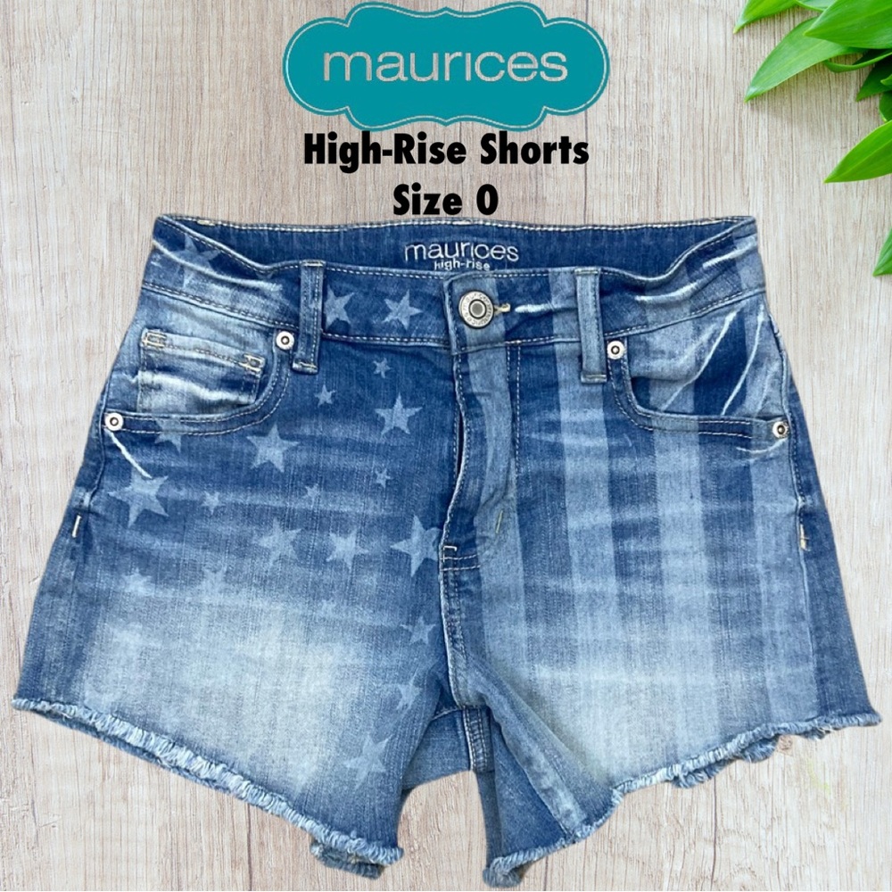 Maurices High-Rise Denim Shorts